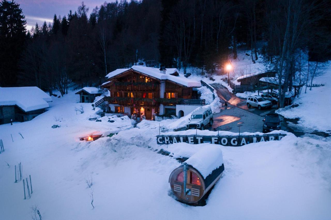Fogajard Lovely Chalet Madonna di Campiglio Bagian luar foto