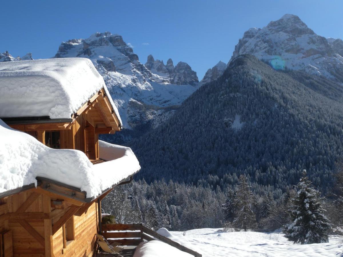 Fogajard Lovely Chalet Madonna di Campiglio Bagian luar foto